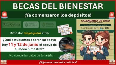 Beca Rita Cetina y Benito Juárez: Hoy 11 y 12 de junio 2025 estos estudiantes reciben su apoyo bimestral