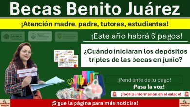 Becas Benito Juárez: ¿Cuándo iniciaran los depósitos triples de las becas en junio?