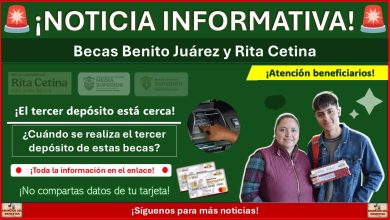 Becas Benito Juárez: ¿Cuándo se realiza el tercer depósito de estas becas?