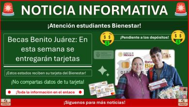 Becas Benito Juárez: En esta semana se entregarán tarjetas ¡Estos estados recibe su tarjeta del Bienestar!