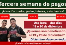 Becas Benito Juárez - ¿Quiénes cobran hoy 19 y 20 de diciembre el apoyo de su beca?