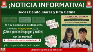 Becas Benito Juárez: Ya hay calendario de pagos del bimestre mayo-junio 2025 ¿Cómo quedan los pagos y cuáles son los montos?
