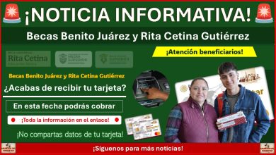 Becas Benito Juárez y Rita Cetina Gutiérrez: ¿Acabas de recibir tu tarjeta? En esta fecha podrás cobrar