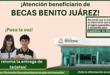 Becas Benito Juárez - ¡Se retoma la entrega de tarjetas! Conoce toda la información aquí