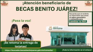 Becas Benito Juárez - ¡Se retoma la entrega de tarjetas! Conoce toda la información aquí