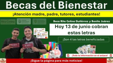 Becas Rita Cetina y Benito Juárez: Estos estudiantes reciben su depósito hoy 13 de junio 2025 ¡Son 4 letras las beneficiadas!