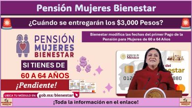 Bienestar modifica las fechas del primer Pago de la Pensión para Mujeres de 60 a 64 Años: ¿Cuándo se entregarán los $3,000 Pesos?