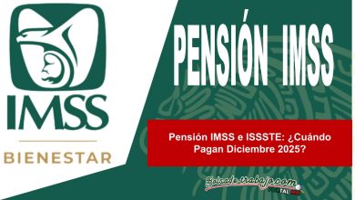 Pensión IMSS e ISSSTE: ¿Cuándo Pagan Diciembre 2025?