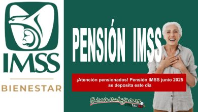 ¡Atención pensionados! Pensión IMSS junio 2025 se deposita este día