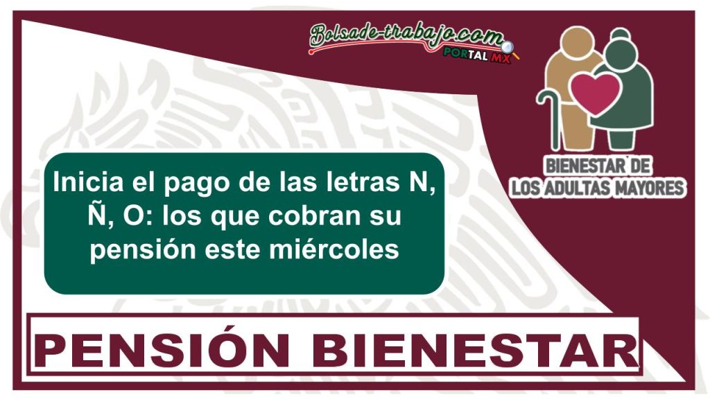 Inicia el pago de las letras N, Ñ, O: los que cobran su pensión este miércoles