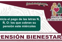 Inicia el pago de las letras N, Ñ, O: los que cobran su pensión este miércoles