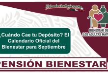 ¿Cuándo Cae tu Depósito? El Calendario Oficial del Bienestar para Septiembre