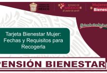 Tarjeta Bienestar Mujer: Fechas y Requisitos para Recogerla