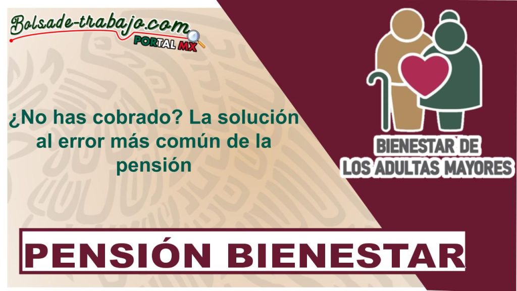 ¿No has cobrado? La solución al error más común de la pensión
