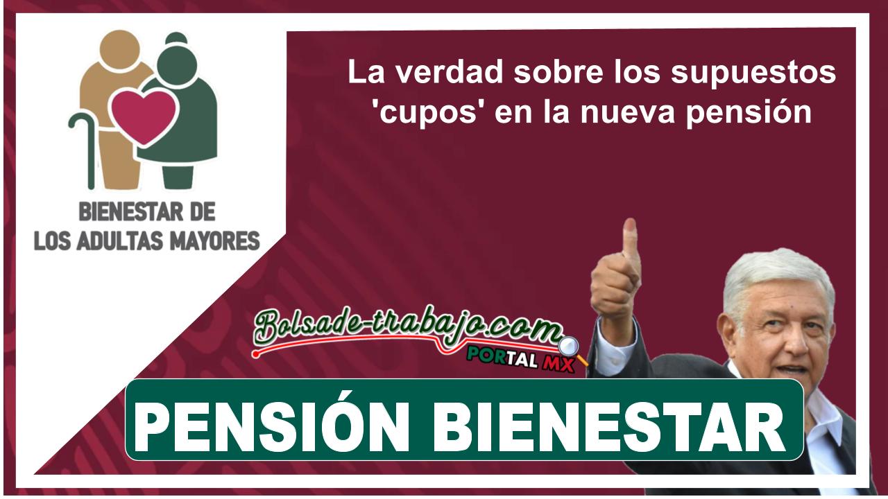 La verdad sobre los supuestos 'cupos' en la nueva pensión 1 La verdad sobre los supuestos 'cupos' en la nueva pensión