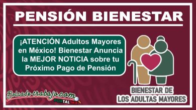 ¡ATENCIÓN Adultos Mayores en México! Bienestar Anuncia la MEJOR NOTICIA sobre tu Próximo Pago de Pensión