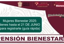 Mujeres Bienestar 2025: tienes hasta el 21 DE JUNIO para registrarte (guía rápida)