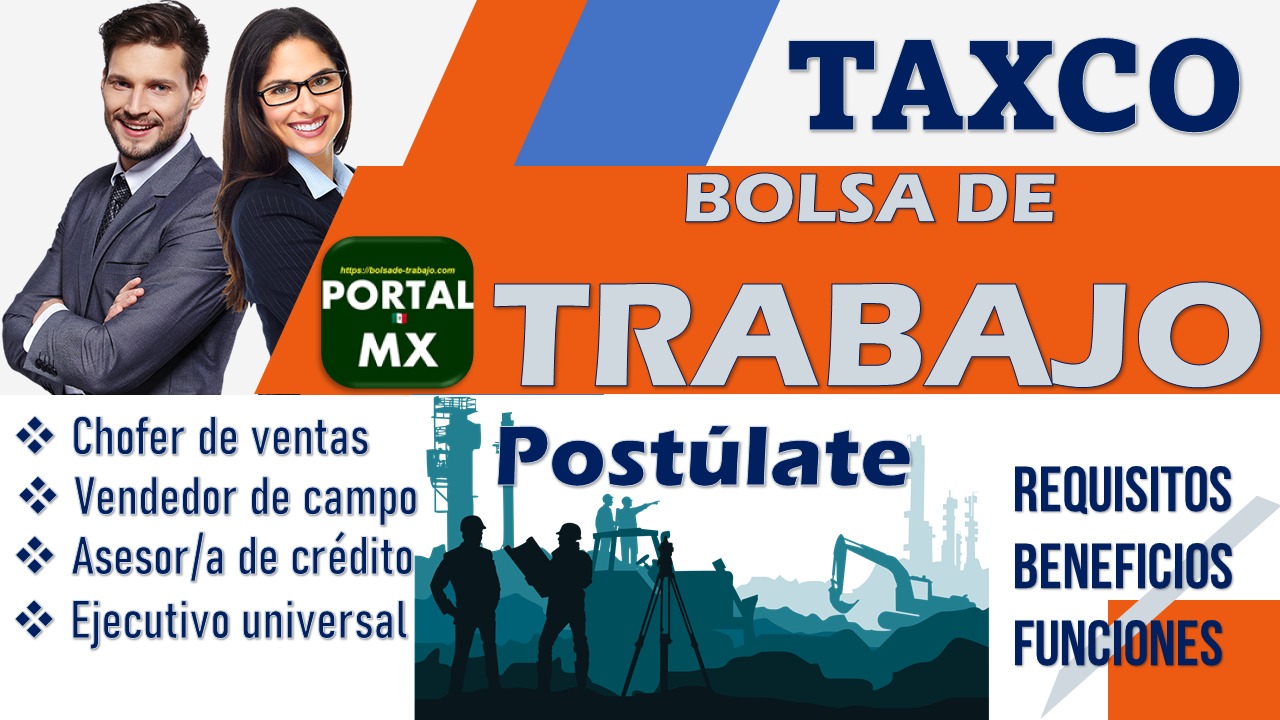 Bolsa de trabajo de Taxco 2024