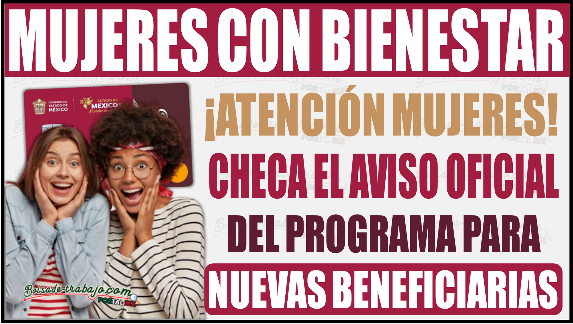 Checa el aviso oficial del programa Mujeres con Bienestar para nuevas beneficiarias