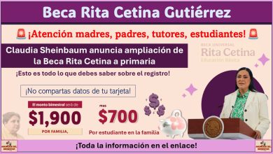 Claudia Sheinbaum anuncia ampliación de la Beca Rita Cetina a primaria: Esto es todo lo que debes saber sobre el registro