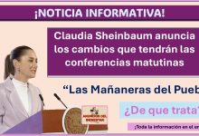 Claudia Sheinbaum anuncia los cambios que tendrán las conferencias matutinas “Las Mañaneras del Pueblo” ¿De qué trata?