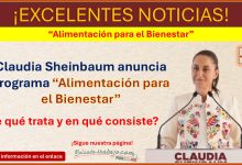 Claudia Sheinbaum anuncia programa “Alimentación para el Bienestar” ¿De que trata y en qué consiste?