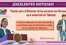 Claudia Sheinbaum anuncia que Pensión para el Bienestar de las personas con Discapacidad será universal en Tabasco, este y otros programas en este estado se anunciaron, conoce cuáles son