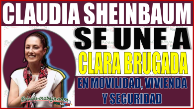 ¡Claudia Sheinbaum se une a las visionarias iniciativas de Clara Brugada en movilidad, vivienda y seguridad!