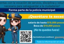 Con salario de hasta $18,000 pesos, el municipio de Cadereyta está invitando a participar en su convocatoria de reclutamiento