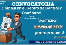 Con solo 3 requisitos el Centro de Evaluación de Control y Confianza de San Luis Potosí emite su convocatoria de empleo Lic. en Archivología ofreciendo un sueldo de hasta $15,500.00 MXN