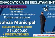 Con sueldo de $14,000 al mes el municipio de Zitlala, Guerrero ha lanzado su convocatoria de reclutamiento policial ¡Puedes aplicar con Secundaria!