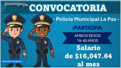 Con sueldo mensual bruto de $16,047.64 Baja California Sur está invitando a unirse como Policía Municipal – Conoce más acerca de este municipio que recibe con Bachillerato