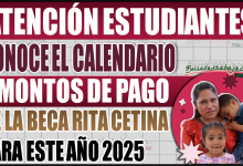 Conoce el calendario y montos de pago de la Beca Retina Cetina para este año