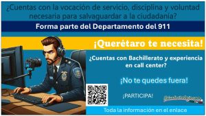 Conoce la convocatoria de reclutamiento para unirte al Departamento del Número Único de Emergencias 911