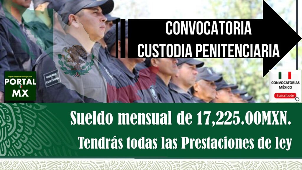 Convocatoria custodia penitenciaria ags 2022-2023