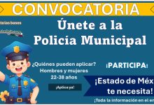 Convocatoria Policía Municipal en Estado de México - ¡Conoce el municipio que está reclutando a hombres y mujeres con hasta 38 años!