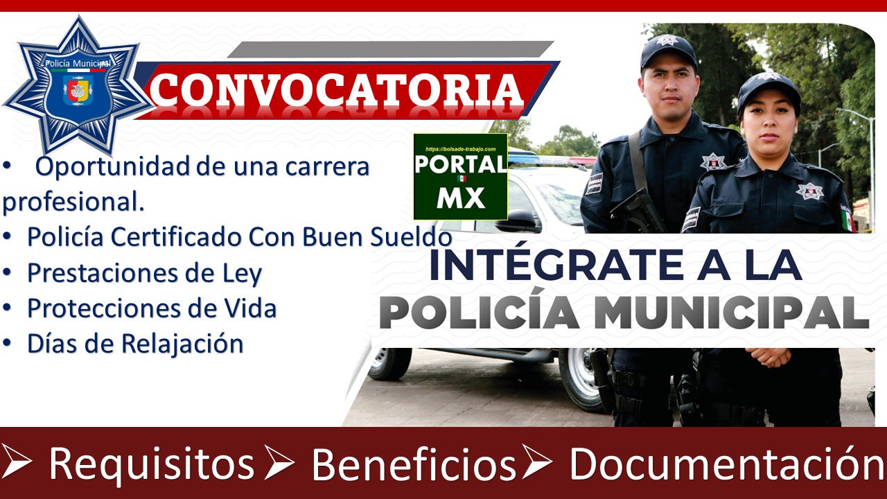 Convocatoria PolicÃ­a Municipal 2024-2025