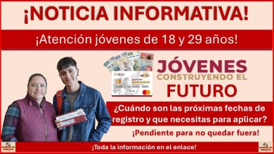 Convocatoria de Jóvenes Construyendo el Futuro: ¿Cuándo son las próximas fechas de registro y que necesitas para aplicar?  