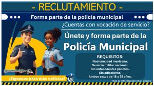 Convocatoria de reclutamiento para aspirantes a policía municipal de Cardonal, Hidalgo ¡Oportunidad para expolicías y exmilitares!