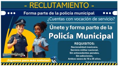Convocatoria de reclutamiento para aspirantes a policía municipal de Cardonal, Hidalgo ¡Oportunidad para expolicías y exmilitares!