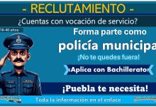 Convocatoria de reclutamiento policial - ¿Radicas en Puebla? Conoce el municipio que está reclutando con hasta 40 años