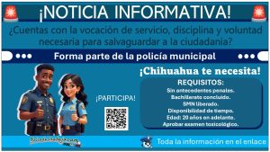 Convocatoria de reclutamiento policial de Gómez Farias, Chihuahua ¡Estos son los requisitos para aplicar!