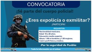 Convocatoria de reclutamiento policial en Coronango, Puebla ¡Estos son los requisitos para policía municipal!