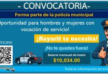 Convocatoria de reclutamiento policial en Nayarit, conoce el municipio que está ofreciendo un salario de hasta $10,034.00 al mes