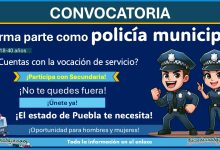 Convocatoria de reclutamiento policial en Puebla, conoce el municipio que está reclutando con estudios mínimos de Secundaria y hasta 40 años