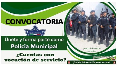 Convocatoria de reclutamiento policial en Tamuín, San Luis Potosí ¡Esto necesitas para ser parte de la policía municipal!