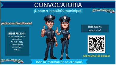 Convocatoria de reclutamiento – Únete a la policía municipal en Hidalgo, conoce el municipio que esta reclutando con hasta 35 años