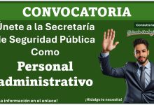 Convocatoria para Personal Administrativo - Únete a la Secretaría de Seguridad Pública de Huichapan 2024