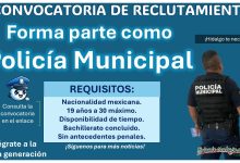 Convocatoria para aspirantes a policía municipal en Pacula, Hidalgo ¡Aplica con hasta 30 años y escolaridad mínima de Bachillerato!