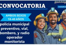 Convocatoria para policía municipal preventivo, vial, bombero, y radio operador monitorista en Atlixco, Puebla – aplica con Bachillerato 